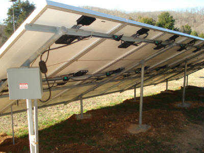 pv array load center