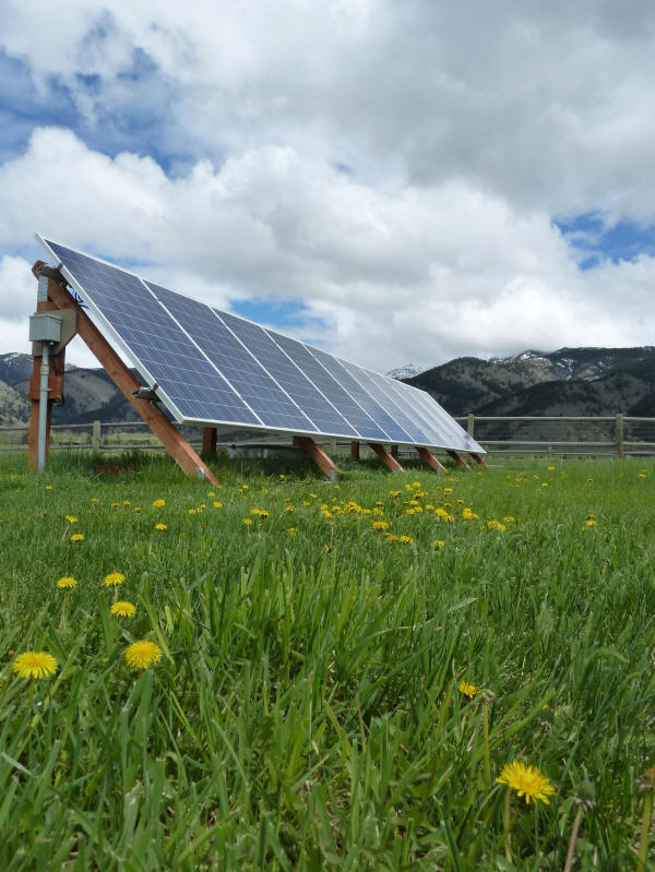 DIY PV system in the spring