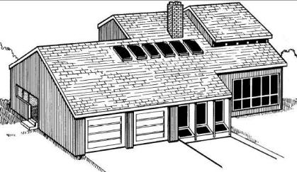 passive solar home