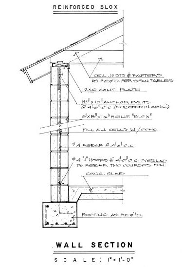 Wall section