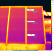 IR picture sunspace glazing