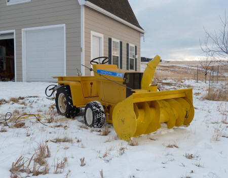 Elec-Trak Snowblower