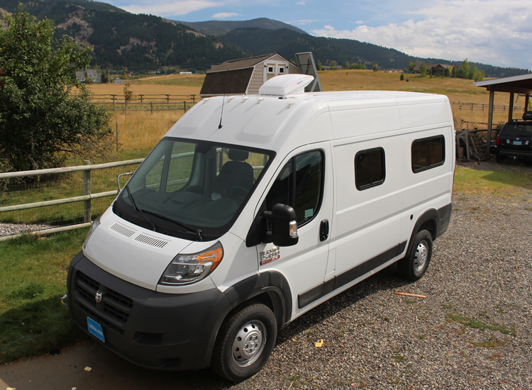 ProMasterr camper van conversion