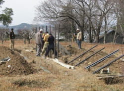 building solar collector racks